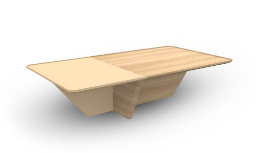 Madeira maciça natural | Pintura madeira maciça | Almond Buff