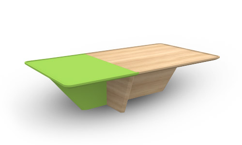 Madeira maciça natural | Pintura madeira maciça | Greenery