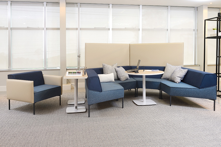 Slim | Áreas colaborativas | Colmeias de reunião e Sofás