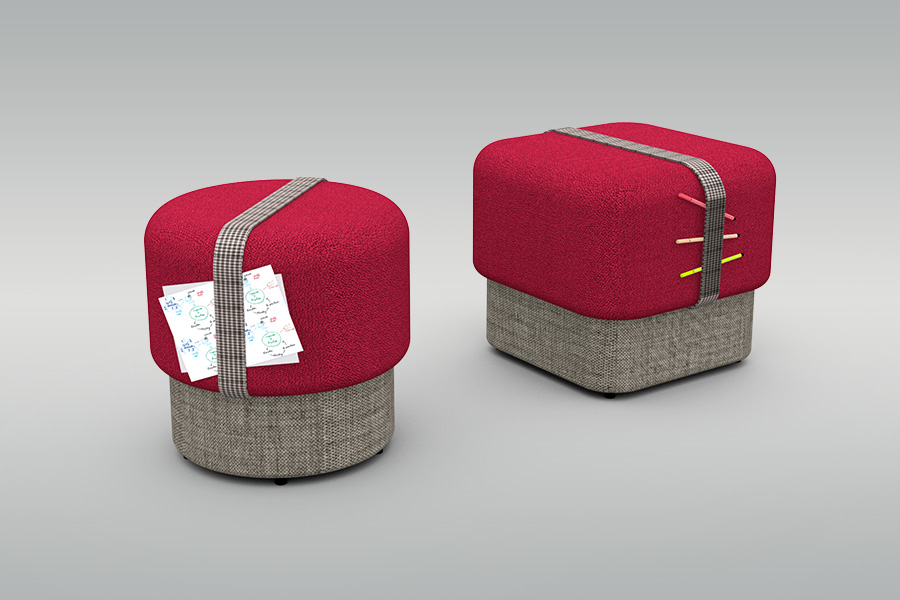 Shiitake | Pufe convencional Circ e Quad