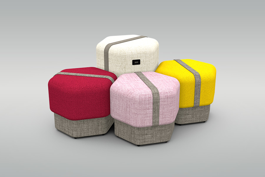 Shiitake | Pufes convencionais Hexa